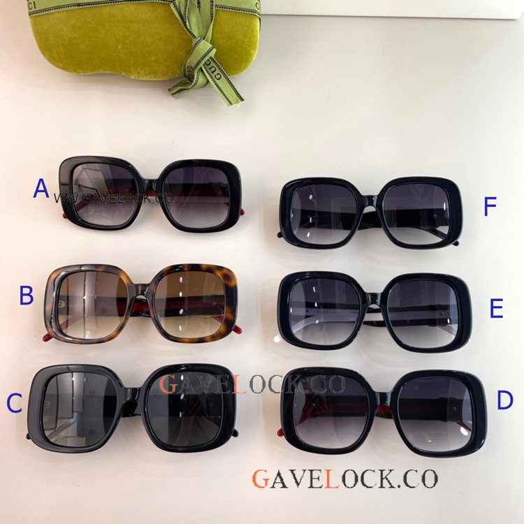 Guccl gg1232 Sunglasses Square Frames Fading lens
